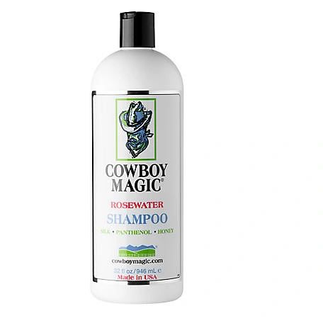 Cowboy Magic Rosewater Shampoo , Concentrated, 32oz ,Each , 6/Case , Cowboy 2032