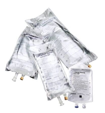 Caloric Agent Dextrose / Sodium Chloride 5% - 0.2% Intravenous IV Solution Flexible Bag 250 mL , 24/Case , BBRAUN L6162