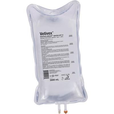 Vetivex Veterinary pHyLyte pH 7.4 Injection, USP 3000 ml, 4/Pkg , DECHRA 501-03