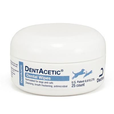 DentAcetic Dental Wipes 25/Pkg , DECHRA TWW