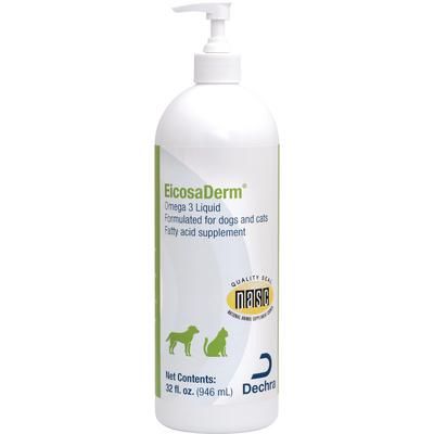 EicosaDerm Omega 3 Liquid for Dogs and Cats, 32oz, Each , Dechra 32ECW