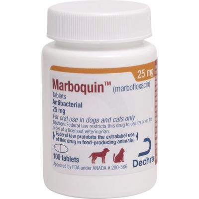 Marboquin Tablets 25 mg, 100/Bottle , DECHRA 17033-125-10