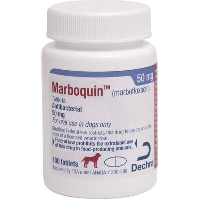 Marboquin Tablets 50 mg, 100/Bottle , DECHRA 17033-126-10