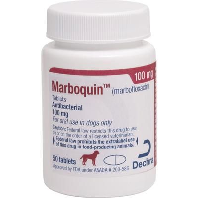 Marboquin Tablets 100 mg, 50/Bottle , DECHRA 17033-127-50