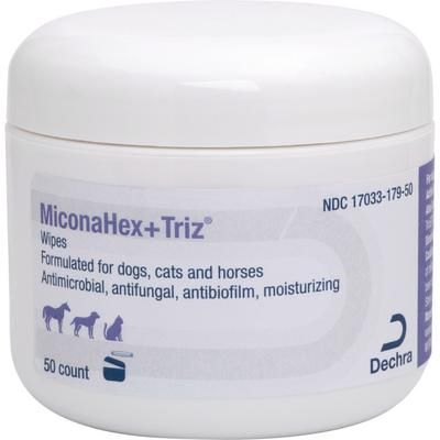 Miconahex + Triz Wipes 50/Pkg , Each , 12/Case , DECHRA MHTWW