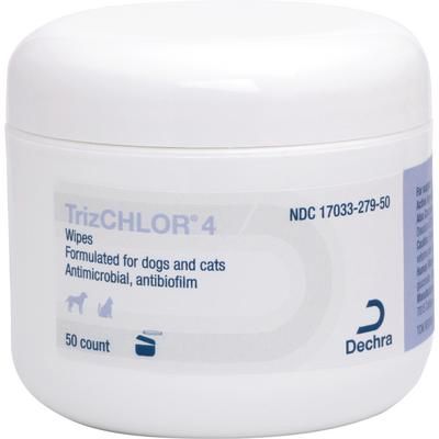 Trizchlor 4 Wipes 50/Pkg , DECHRA TCW