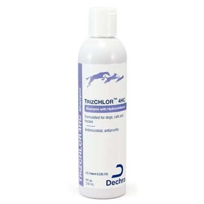 Trizchlor 4HC Shampoo 8 oz , Each , 12/Case , DECHRA TCSHW