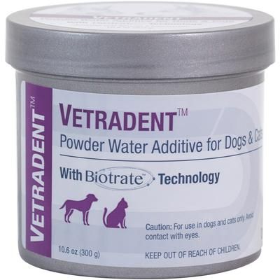 Vetradent Water Additive for Dogs and Cats Powder Additive, 10.6 oz Bottle , DECHRA 532-03