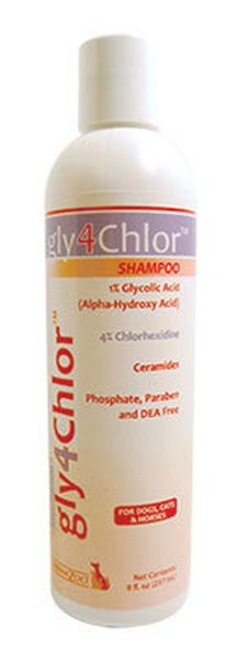 Gly4Chlor Shampoo, 8oz , Each , 12/Case , DermaZoo G4CW