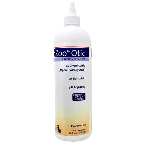 GlycoZoo Otic Ear Skin Cleanser, 16oz , Each , 12/Case , Dermazoo 16GOW