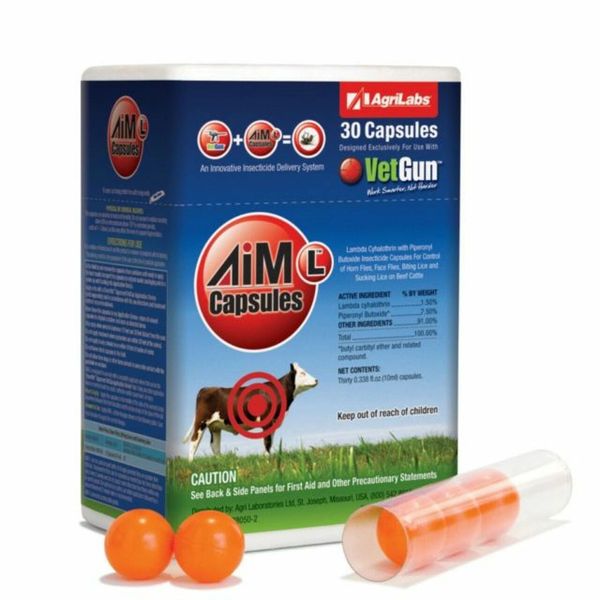 Aim-L VetCaps 10mL, 30 Count , Durvet 604