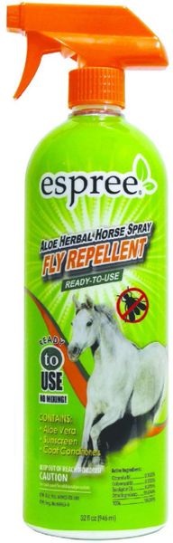 Aloe Herbal Fly Repellent Horse Spray RTU 32 oz , Each , Durvet FRTU