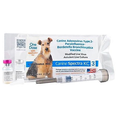 Canine Spectra KC 3 Vaccine Each , 1 Dose , Durvet 004-15130