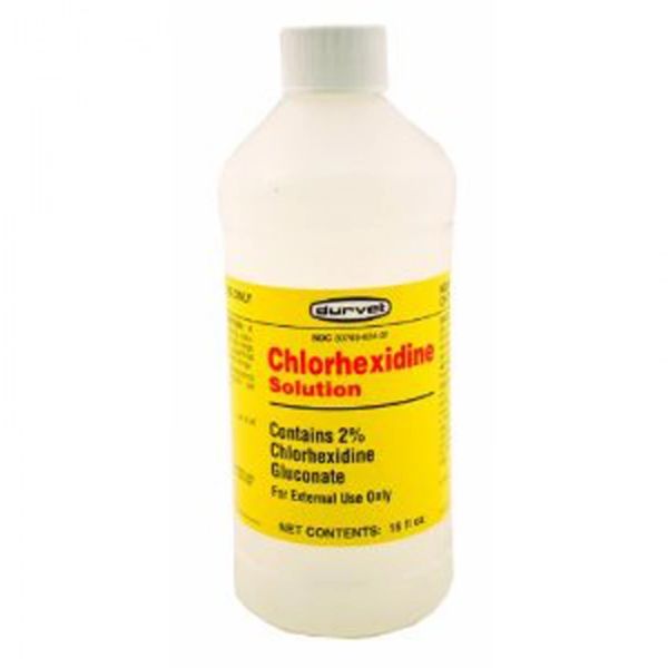 Chlorhexidine Solution, 16oz , Each , Durvet 001-0258