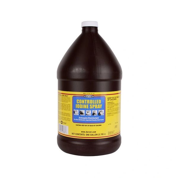 Controlled Iodine, 1 Gallon , Each , Durvet 001-DC10333