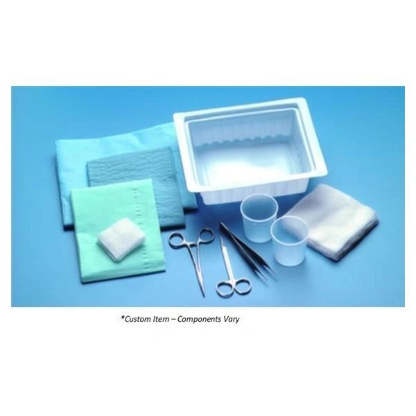 Tray Suture Kit Custom , Not Made With Natural Rubber Latex Sterile Disposable Each, 10 Each/Case , Busse 7339