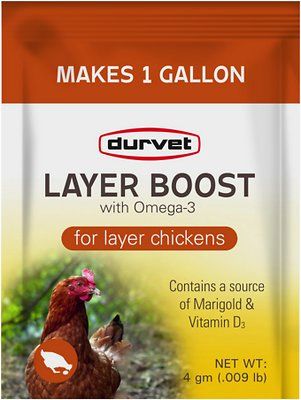 Vitamins & Electrolytes for Poultry Single Packets 5gr , 40 Packs/Case , Durvet 001-06663