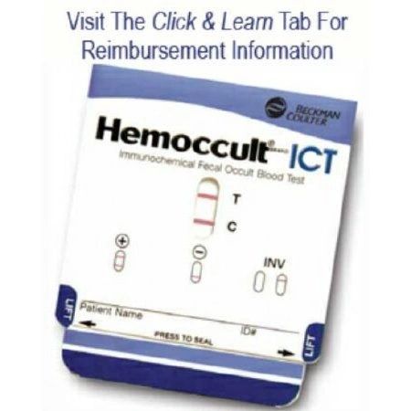Hemoccult ICT Test, Kit Contains: 20 Single Test Cards, 1 Bottle Buffer & Product Instructions , Hemocue 395067