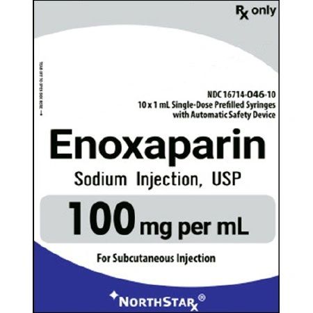 Enoxaparin Sodium, Preservative Free 100 mg / mL Injection Prefil ...