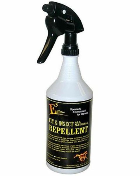 E3 All Natural Fly and Insect Repellent Spray, 32oz , Each , 6/Case , Elite 30032