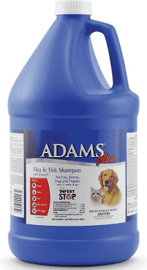 Adams Plus Flea and Tick Shampoo with Precor, 1 Gallon , 4/Case , Farnam 100503549