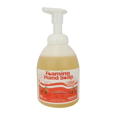 Foaming Hand Soap 16 oz Pump Bottle Scent Peach , PP VHH/PUMP