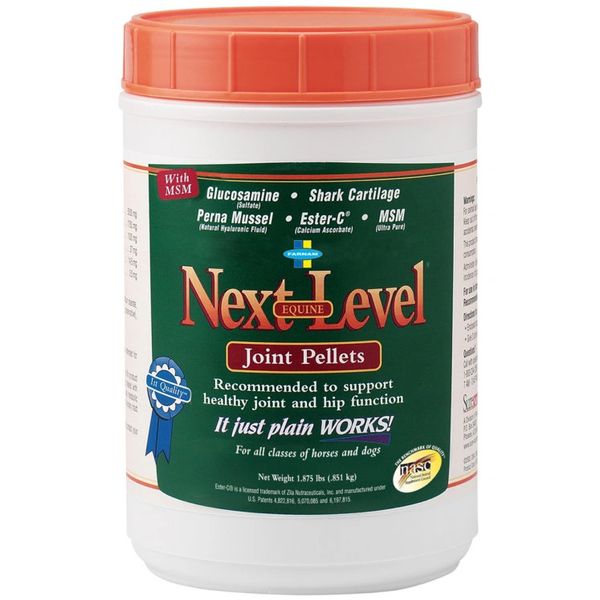 Next Level Joint Pellets for Horses and Dogs, 1.875lb , 6/Case , Farnam 3003773