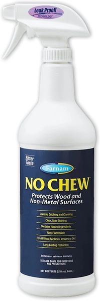 No Chew Cribbing and Chewing Spray, 32oz , Each , 12/Case , Farnam 11802