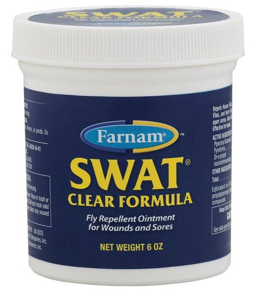 SWAT Clear Fly Repellent Ointment 7 oz , Each , 12/Case , Farnam 100532426