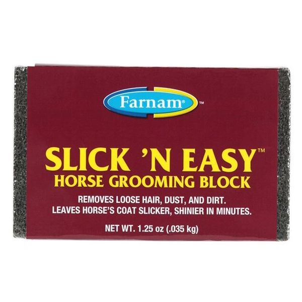 Slick 'N Easy Horse Grooming Block, 1.25oz , 36/Case , Farnam 39036