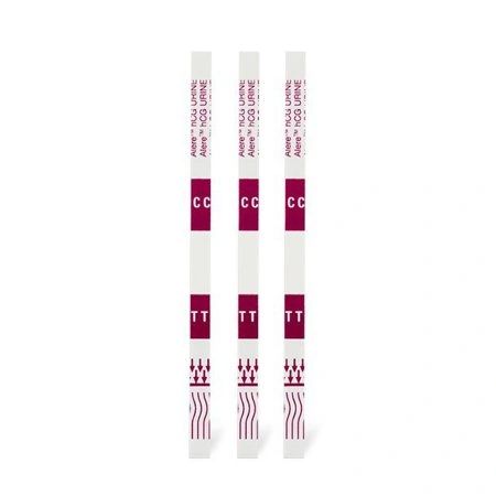 Rapid Diagnostic Test Alere hCG Dipstick One-Step hCG Pregnancy Test Urine Sample CLIA Waived for Urine 50 Tests , Alere 92211