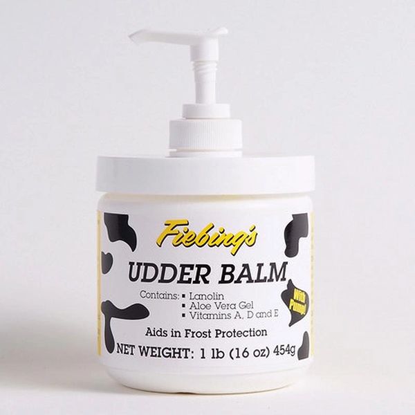 Udder Balm W/ Pump 1lb , Each , 6/Pack , Fiebings 088-26909