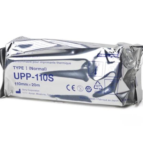 Paper Ultrasound Sony UPP-110S/10 For Sony UP-890MD,895MD,D895,897MD,D897 Printers Black & White Standard 10rl/Case , Cadmet 12037