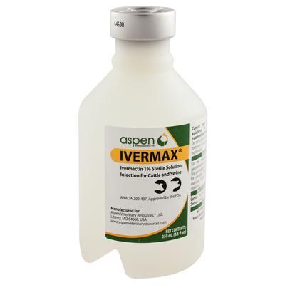 Ivermax Injectable 1% 250 ml , ASPEN 12463733