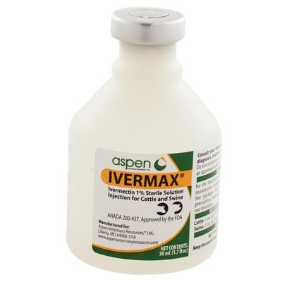 Ivermax® Injectable 1% 50 ml , ASPEN VET 12378158