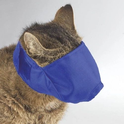 Quick Cat Muzzle, Blue, Large , Each , Furry Footed Friends C-02