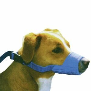 Quick Dog Muzzle, Blue, Small , Each , Furry Footed Friends MD-01