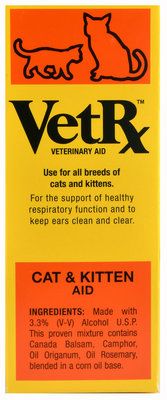 VetRx Veterinary Aid for Cat & Kitten 2 Oz , Each , 12/Case , Goodwinol VET-CK-2Z-X