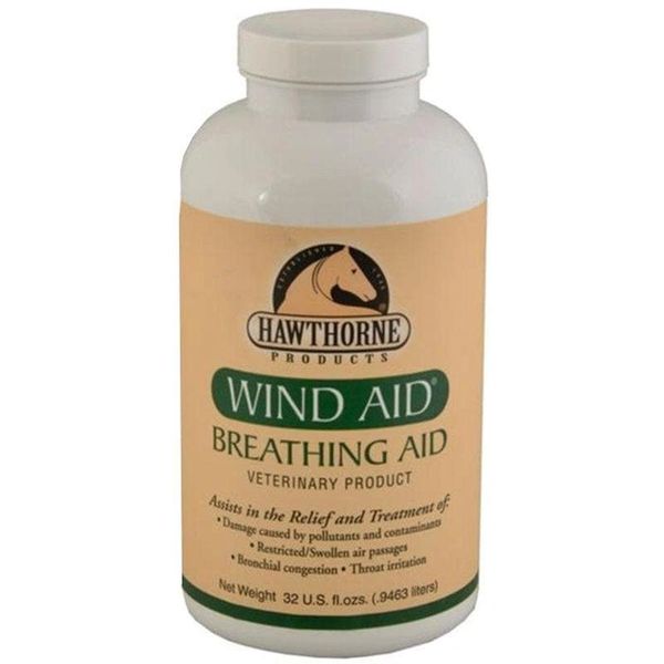 Wind Aid Breathing Aid for Horses, 32oz , Each , Hawthorne WINDAID