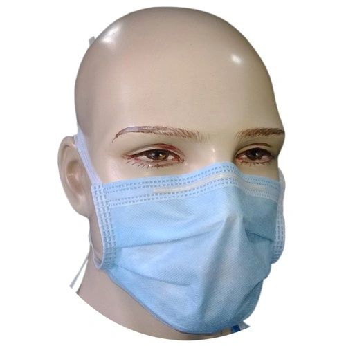 Face Mask Earloop Maxima ASTM Level 3 Blue , 50/Bx , Each , 10 Box/Case , HSI 5702448