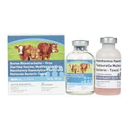 RespiVax 3 + PH-M Cattle Vaccine, Modified Live Virus, 100mL (50 Dose) , Huvepharma JJAG-00040