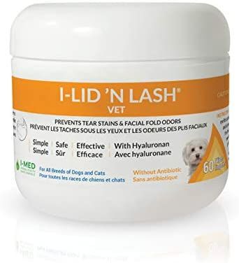 I Lid 'n Lash Hygiene Vet Wipes, 60 Count , I-Med 221