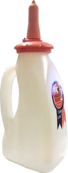 Peach Teat Hand Held Bottle, 2 Quart , Each , 50/Case , JDJ PT-HANDHELD