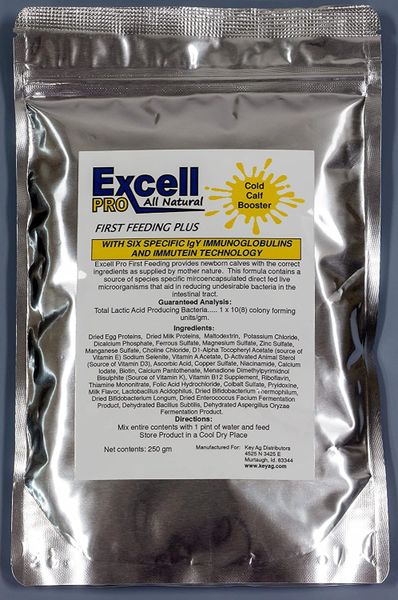 Excell Pro First Feeding Plus, 250gm , Each , 20/Case , KeyAg 250