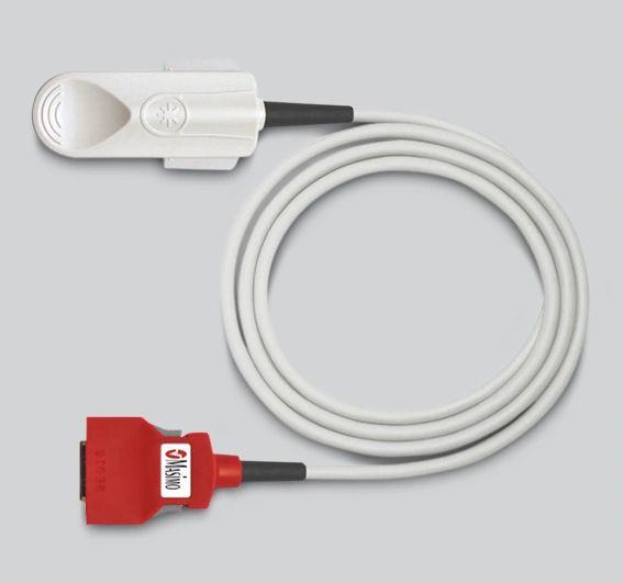 Masimo Sensor Oximetry DCIP-DC3 Pediatric Red Reusable , Each , Masimo 2256