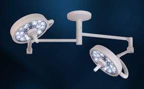 MI-750 LED Exam Light Double Ceiling Mount , MEDICAL ILLUMINATION 061425