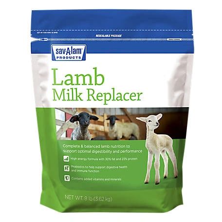 Sav-A-Lam Lamb Milk Replacer, 8lb , Each , Milk 01-7417-0217