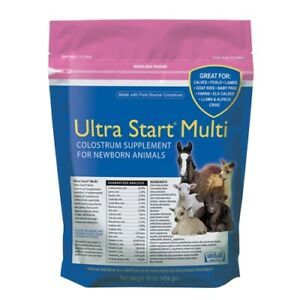 Ultra Start Multi Colostrum Supplement for Newborn Animals, 1lb , Milk 01-7444-021