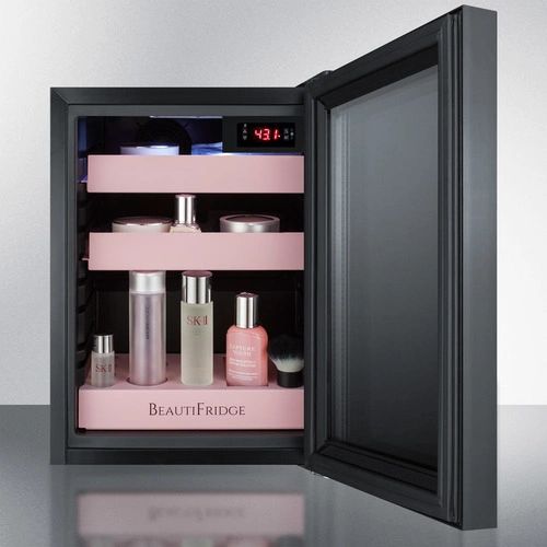 BeautiFridge Cosmetics Cooler , Summit LX114LPT1