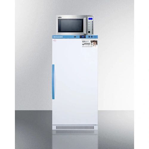 8 cu.ft. MOMCUBE Breast Milk Refrigerator/Microwave Combination , Summit MLRS8MCLK-SCM1000SS